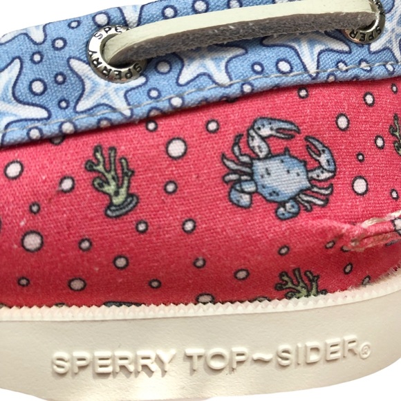 New Vineyard Vines x Sperry Colorful Heritage Patchwork Boat Shoe 6